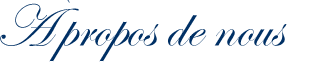 À propos de nous À propos de nous